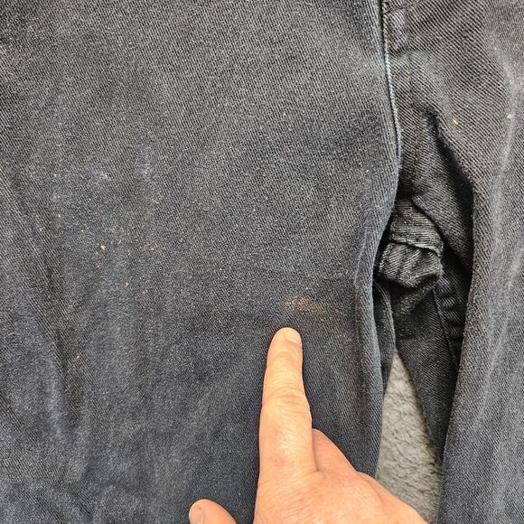 Monet Skateboards Jeans Womens Size 1 Black Denim Straight‎ Leg High Rise - Picture 3 of 13